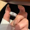 Anel Dedo Palácio Retro Francês Luxo Leve Ametista Branca Fu Estilo Old Money de Alta Qualidade Moderno Exquisito Elegante Versátil