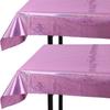 Mantel de aluminio para fiesta temática de arcoíris láser, decoración para cumpleaños, bodas y fiestas, mantel desechable, suministros de decoración.