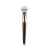 Nuevo Pincel Corrector Angulado de Color Vino, Pincel para Base, Pincel para Contorno, Pincel de Maquillaje, Aplicación Suave y Uniforme de Maquillaje de Base