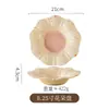Serie de vajilla de cerámica con pintura salpicada para uso doméstico, alto valor estético, que incluye tazones para arroz, tazones para fideos, tazones para el desayuno, tazones para ensaladas, platos y platillos