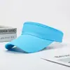 Chapéu de Sol Masculino Proteção Solar Outdoor Corrida Respirável Verão Chapéu de Proteção Solar Chapéu de Sol de Verão Chapéu Top Vazio Feminino Chapéu de Tênis da Moda