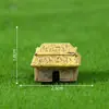 Micro-Paisagismo Criativo Estilo Rústico Country Cabana de Palha Decoração de Jardinagem DIY Acessórios de Decoração Mini Enfeites de Resina