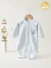 Conjunto de Gateo Otoño e Invierno para Bebé Recién Nacido Clase A, Mono de Forro Polar sin Costuras de una Pieza para Recién Nacido, Ropa Caliente para Bebé para Gatear al Aire Libre
