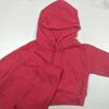 Moda Han Fan para meninas, coletes com capuz de manga comprida de cor sólida soltos + saia irregular ins, conjunto de duas peças