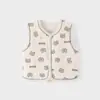 Chaleco Caliente para Bebé Otoño e Invierno Chaleco Acolchado para Bebé Chaleco para Niños Chaleco Chaleco para Recién Nacidos Top Acolchado