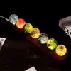 Dragon Ball de Cristal Creativo Transfronterizo Bola de Cristal Luminosa Matriz de Siete Estrellas Regalo de Cumpleaños Decoraciones para el Hogar Péndulo de Lujo Ligero