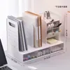 Soporte para libros, estante de almacenamiento de escritorio, estantería, caja de almacenamiento, escritorio, escritorio de oficina, almacenamiento de documentos de oficina