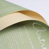 Papel de Embrulho Flor de Papel Inglês Estilo Europeu Flor de Papel Loja de Flores Papel de Embrulho Floral Papel de Embrulho Dupla Cor Papel Hanfei Inglês