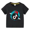 2026 Nova Roupa Infantil Verão Camiseta de Manga Curta para Meninos e Meninas Camiseta Básica Transfronteiriça Camiseta de Meia Manga para Bebês Top Infantil
