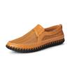 6001 Sandálias Masculinas Verão Sapatos para Meia-idade para Idosos Sapatos de Malha Respiráveis Casuais Sapatos para Pai Homem de Meia-idade
