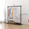 Cabideiro para Roupas de Guarda-Roupa para Quarto de Casa Armário Dormitório de Chão Quarto Varanda Cabideiro Vertical para Casacos com Suporte de Carga Reforçado