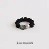 Nuevo Scrunchie de Color Morandi Estilo Coreano, Cuerda Elástica para el Cabello de Alta Elasticidad, Popular Banda de Goma Duradera para el Cabello