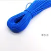 Corda Elástica em Estoque, Corda Elástica Redonda Colorida 2,5mm Preto e Branco, Fio Elástico de Látex Multifiada, Fio de Elástico