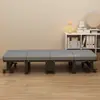 Cama individual plegable para uso conveniente para siestas en casa o en la oficina, cama de siesta simple para cuidado hospitalario y acompañamiento nocturno