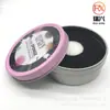 Caja cuadrada de hojalata gran cantidad en stock caja de embalaje para sombras de ojos caja de hierro para almacenamiento de chocolate caja metálica cosmética