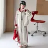 Conjunto de Ropa de Otoño para Niñas 2026 Nuevo Súper Elegante Infantil Casual con Capucha Niños Mayores Otoño Deportivo Conjunto de Dos Piezas