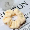 Scrunchies de Terciopelo Más Vendidos Transfronterizos Amazon Ligas de Terciopelo de Color Sólido Cuerdas para Moños Accesorios para el Cabello