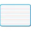 Pizarra Blanca Pequeña A4 en Inglés con Cuatro Líneas y Tres Cuadrículas, No Magnética, Tablero de Escritura Borrable en Seco, Pizarra de Dibujo Portátil de Doble Cara con Pinyin, Materiales Didácticos para el Aula