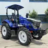 Exportación transfronteriza de 1004 motocultores de alta potencia, maquinaria agrícola de doble propósito para zanjeo y riego, tractor de cuatro ruedas