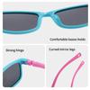 Nuevas gafas de sol para niños, de moda, con tinta polarizada y protección UV, caja para niños, parasol, gafas de protección solar, marea S8372