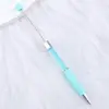 Nova Caneta Esferográfica com Contas de Strass de Cristal DIY, Caneta Esferográfica Fofa com Contas Giratórias Multicores, Desconto para Grandes Quantidades