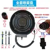 Acessórios para ventilador de pulverização industrial: motor, pás do ventilador, grade de proteção densa, sistema de disco pulverizador, base, reservatório de água, engrenagem oscilante