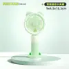 Ventilador Portátil Pequeno Transfronteiriço Desenho Animado USB Mini Portátil para Desktop Base Cordão Ventilador Presente para Estudante Venda por Atacado