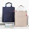 Versión Mejorada del Bolso Tote Vertical, Bolso Grande de Capacidad para Tutorías, Bolso para Documentos, Bolso para Guardar Libros de Texto A4, Bolso de Mano para Conferencias