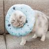 Coleira de Gato Elizabeth Ring Ajustável Animal de Estimação Gato Fêmea Cachorro Headgear de Esterilização Anti-Mordida Anti-Lambida Lenço da Vergonha