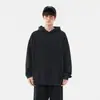 Conjunto de Sudadera con Capucha para Hombre Hua Algodón Lavado Sudadera con Capucha Conjunto de Dos Piezas Pantalón Largo Color Sólido Versátil Absorbente de Sudor Transpirable Cómodo