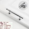 Tirador dorado para cajón de muebles europeos Jane, tirador de puerta de armario francés, tirador de hardware, venta al por mayor, directo de fábrica