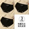Pack de 3 Shorts Versátiles de Algodón Puro para Mujer Transpirables Ultra Delgados de Cintura Media Estilo Joven Algodón Puro en la Entrepierna