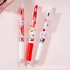 Yuemu Genuino Hello Kitty Edición Limitada Roja y Azul Bolígrafo de Gel Retráctil Jt829 para Estudiantes de Primaria St Bolígrafo de Secado Rápido para Exámenes Negro