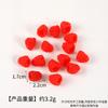 Mini accesorios de fruta de simulación fresa cereza arándano uva DIY comida en miniatura para jugar fruta falsa accesorios para casa de juegos