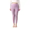 Pantalones originales de lana extra gruesa del noreste, rellenos de lana, antibacterianos 10A, raya vertical, resistentes al frío, capa base ajustada, disponibles para dropshipping