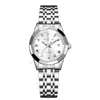Relojes de Pareja Modernos y Elegantes Rui Zhi Yuan, Reloj de Cuarzo para Hombre con Doble Calendario, Reloj Impermeable, Diseño de Nicho de Lujo Ligero para Mujer