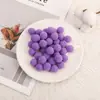Bolas de felpa coloridas de 5 cm, grandes y de alta elasticidad, para manualidades de jardín de infantes, bolas de felpa DIY, disponibles para venta al por mayor