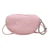 Mini Porta-Cartões Estilo Coreano, Bolsa de Ombro Simples e Versátil para Chaves e Moedas, Necessaire para Batom e Fones de Ouvido, Bolsa Transversal Casual de Abaixo do Braço