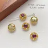 Corrente de Extensão Antiga Banhada a Cobre Cor Dourado Real Conserva Cor Kunzita Jade Pérola Contas Espaçadoras DIY Pulseira Feita à Mão Acessórios para Miçangas