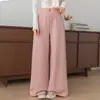 Pantalones Deportivos de Yoga Estilo Americano con Capa de Aire para Mujer, Novedad Verano 2026 Cintura Alta Adelgazantes Holgados de Pierna Ancha