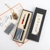 Biyoumi pluma pincel para escritura estilo pluma pluma suave caligrafía en letra cursiva pequeña pluma para caligrafía cuaderno portátil pluma de arte pluma para firma práctica de caligrafía pluma Xiuli