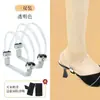 Zapatos de tacón alto zapatos anti-caída zapatos de tacón anti-caída cordones de zapatos tipo mocasín correas sin instalación sandalias correas de hebilla fija sin tacón