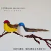 Casa de Pájaro Tejida Creativa para Mascotas Colgante Nido de Pájaro de Hierba Tejida Hecho a Mano Arreglo de Entorno para Jardín de Infancia Adorno Colgante Aéreo Balcón Pastoral