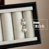Pendientes Clásicos de Plata de Ley 925 con Perlas para Mujer, Estilo Princess Diana, Pendientes de Lujo Sencillo y Versátil, Gama Alta de Nicho