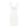 Garota Picante Francesa Decote Baixo Sexy Camisola Interna Camada Base Bodycon Justa Slimming Saia Curta Mulher Verão