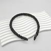 Diadema de Seda C para Mujer, Diadema de Seda de Morera de 22 Momme, Accesorio para el Cabello Versátil Plegado, Diadema Elegante de Borde Delgado para Lavado de Cara