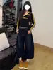 Talla Grande Estilo Americano Bordado en la Espalda Costura Pantalones Machete Jeans para Mujer 2025 Verano Nueva Llegada Pantalones Anchos Cortos Shorts