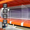 Vestuário display rack defletor Cainiao estação de correio expresso net partição partição partição localização armazém localização divisória divisória rede