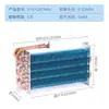 Evaporador Congelador de Placas de Refrigeración Refrigerador Vitrina de Almacenamiento en Frío Congelador Tubo Aleta Condensador Enfriado por Aire