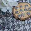Pingente Ruyi de Água-Marinha Natural Acessórios para Pulseira DIY Joias Atacado